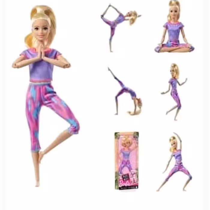  باربی یوگا 2021 لباس یاسی مفصلی اورجینال برند متل با ارسال رایگان و تحویل فوری