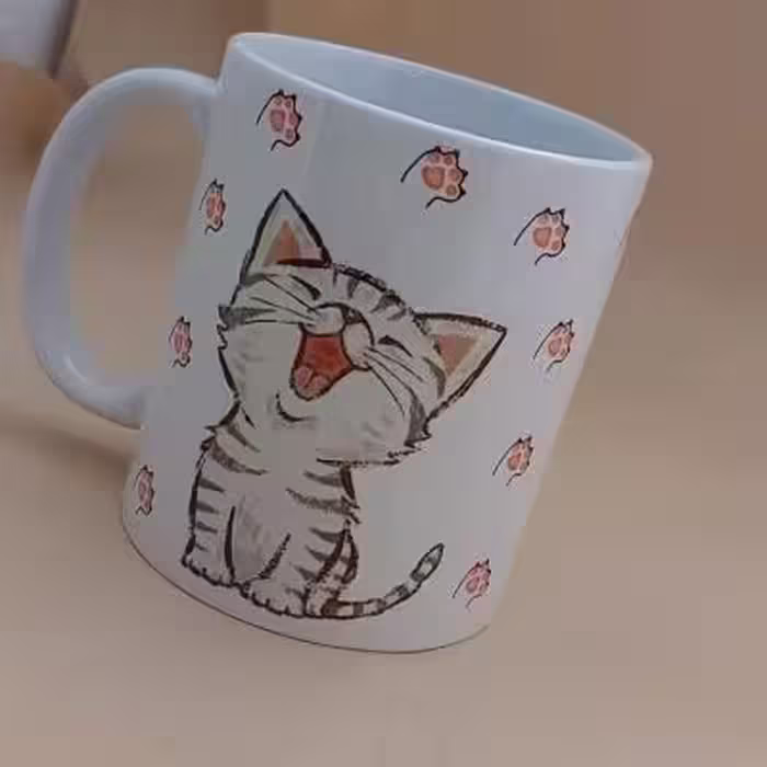 ماگ طرح گربه