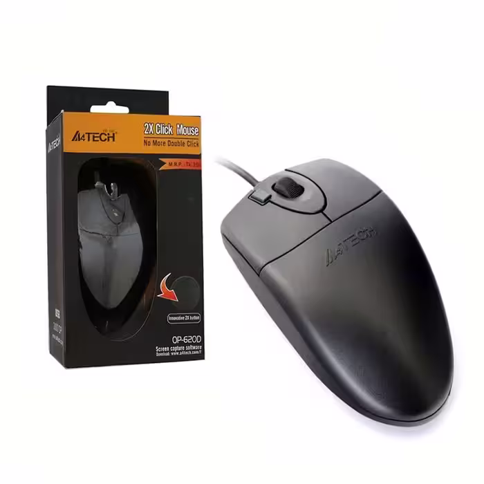 ماوس سیمی طرح ایفورتک A4TECH OP620D