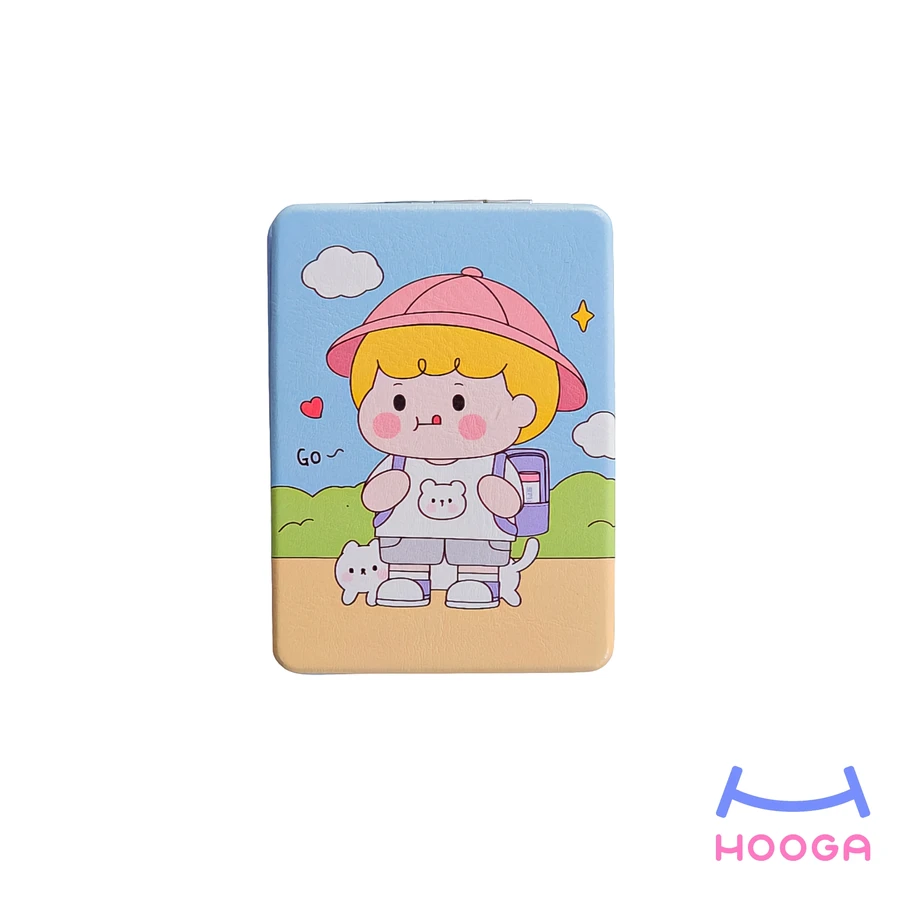 آینه فانتزی جیبی مدل پسر کوچولو - طرح 1 - هوگا شاپ - فروش انواع محصولات فانتزی