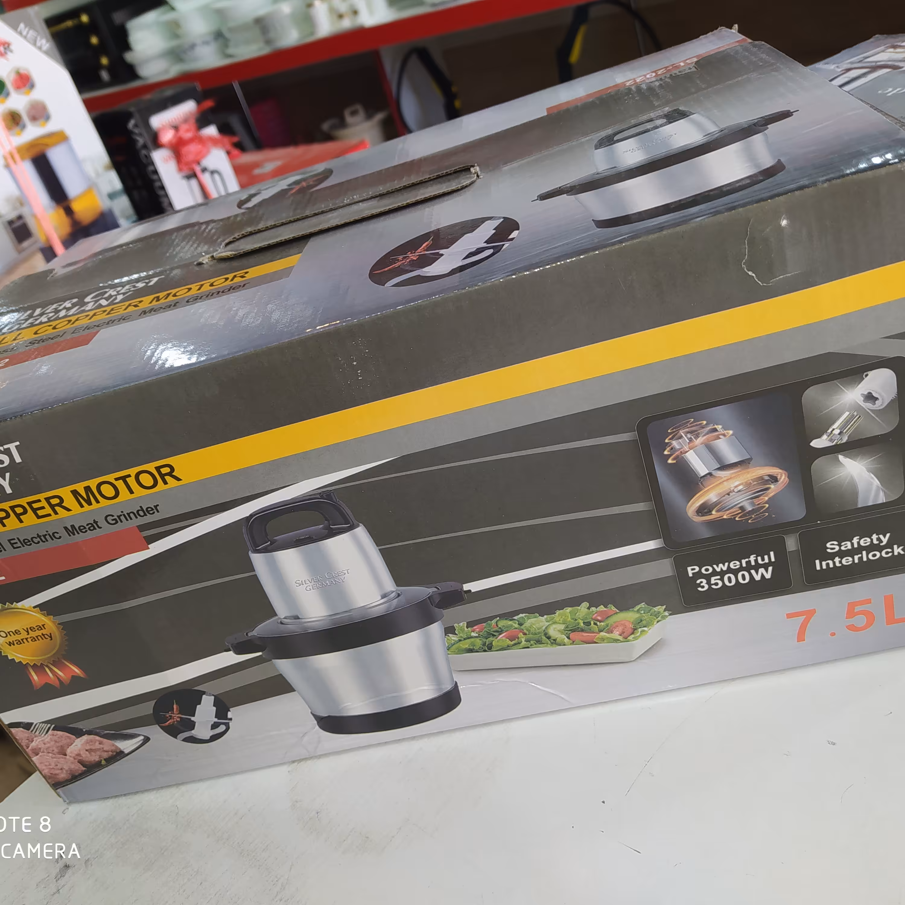 خردکن سیلورکرست آلمانی 3500 وات قدرت موتورهمه کاره