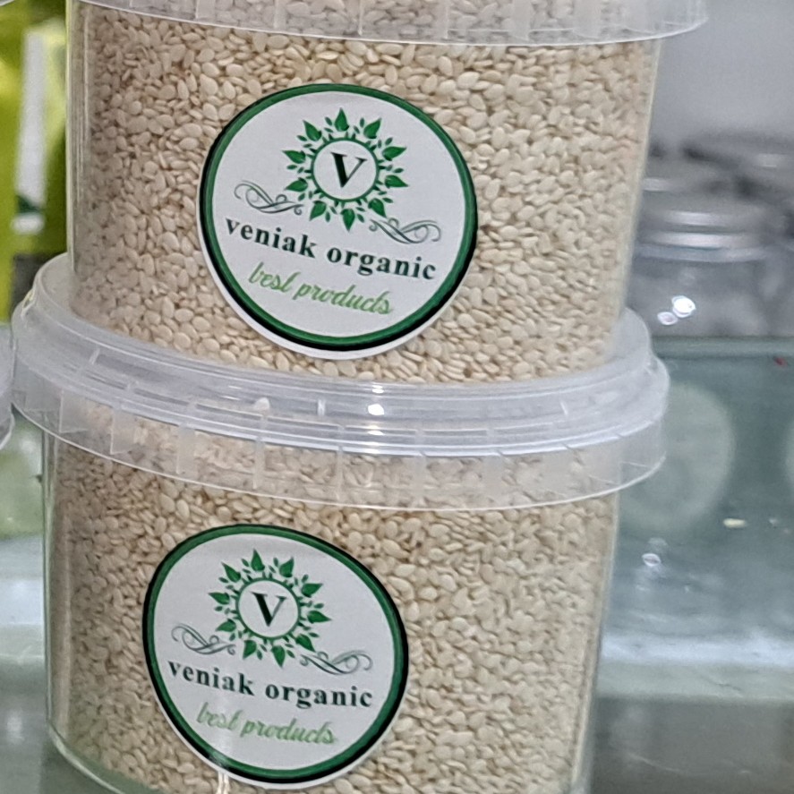 کنجد سفید پوست کنده سورت شده