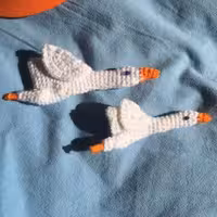 پیکسل مرغابی قلاب بافی