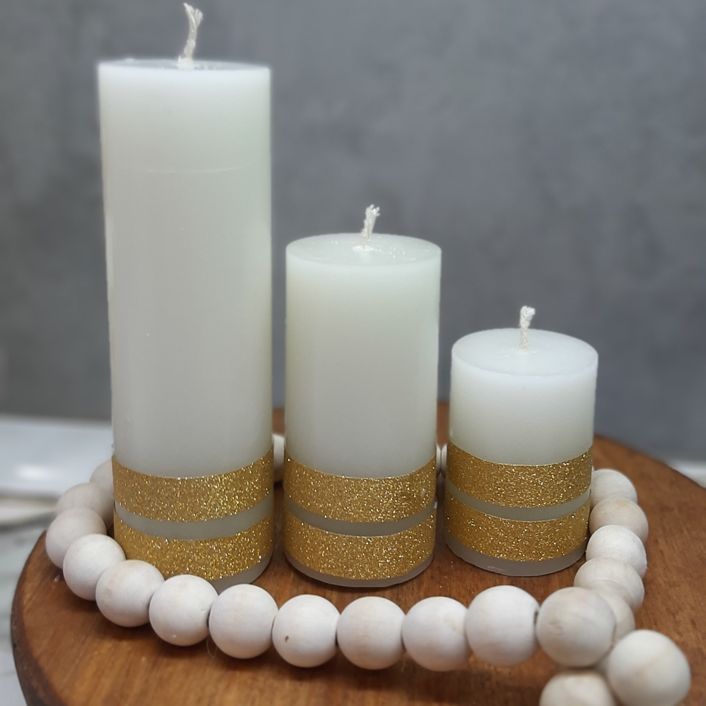 شمع  سه تایی