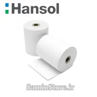 کاغذ رول حرارتی 8 سانت هانسول کره چاپ مشکی