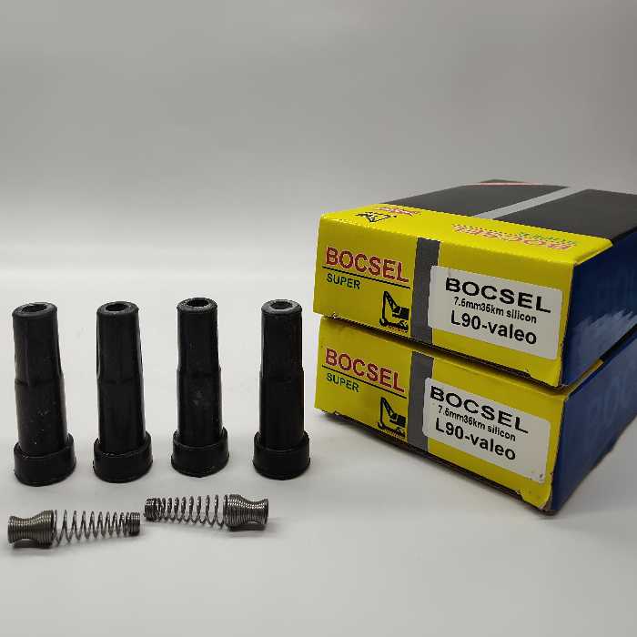 وایر شمع بوت کوئل ال 90 مدل والئو سیلیکونی فنر استاندارد آغشته به پودر مخصوص 