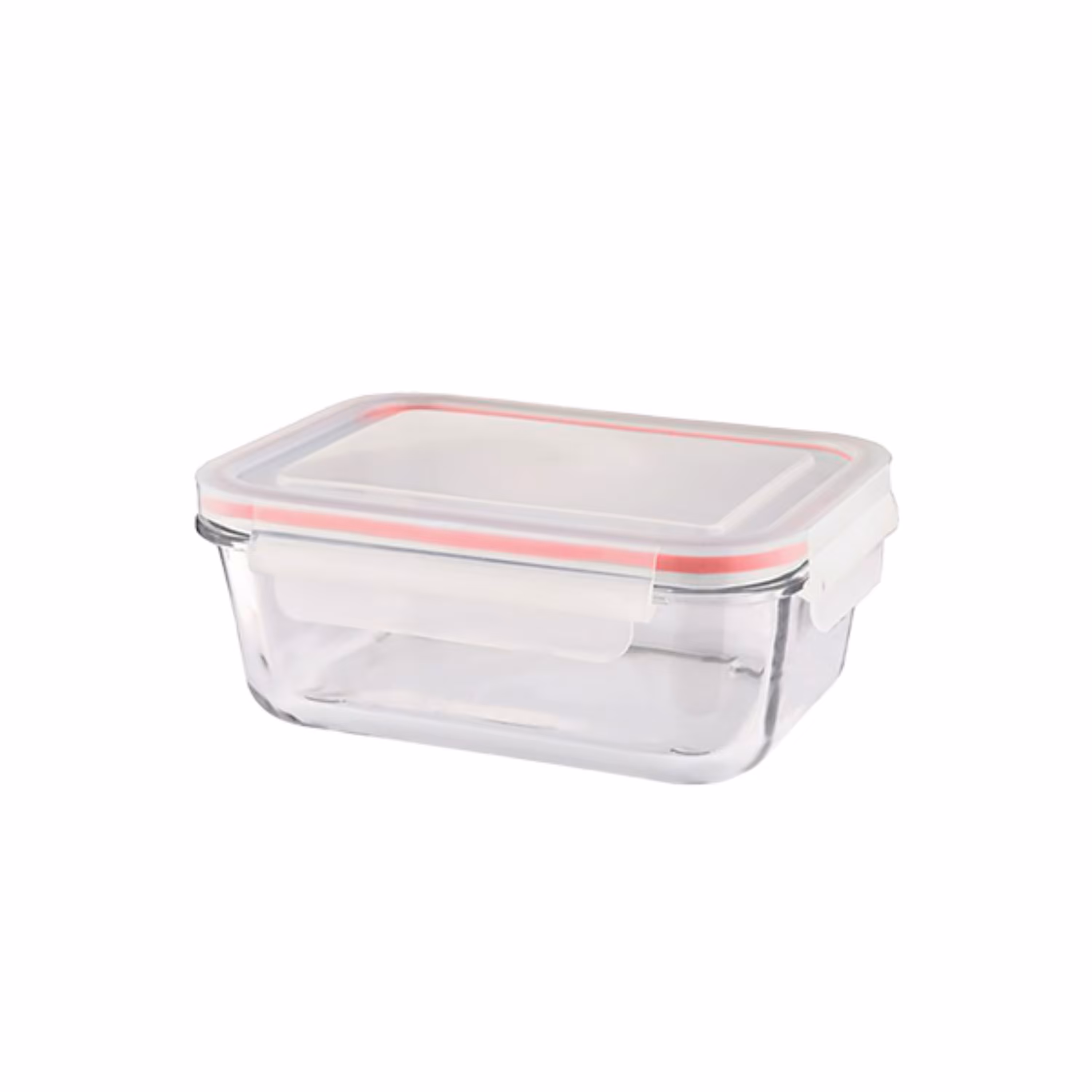 ظرف شیشه ای مستطیل 850 میلی لیتر لیمون مدل 1802