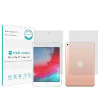 گلس صفحه نمایش و پشت تبلت اپل iPad mini مدل نانو هیدروژل شفاف برند راک اسپیس کد LL