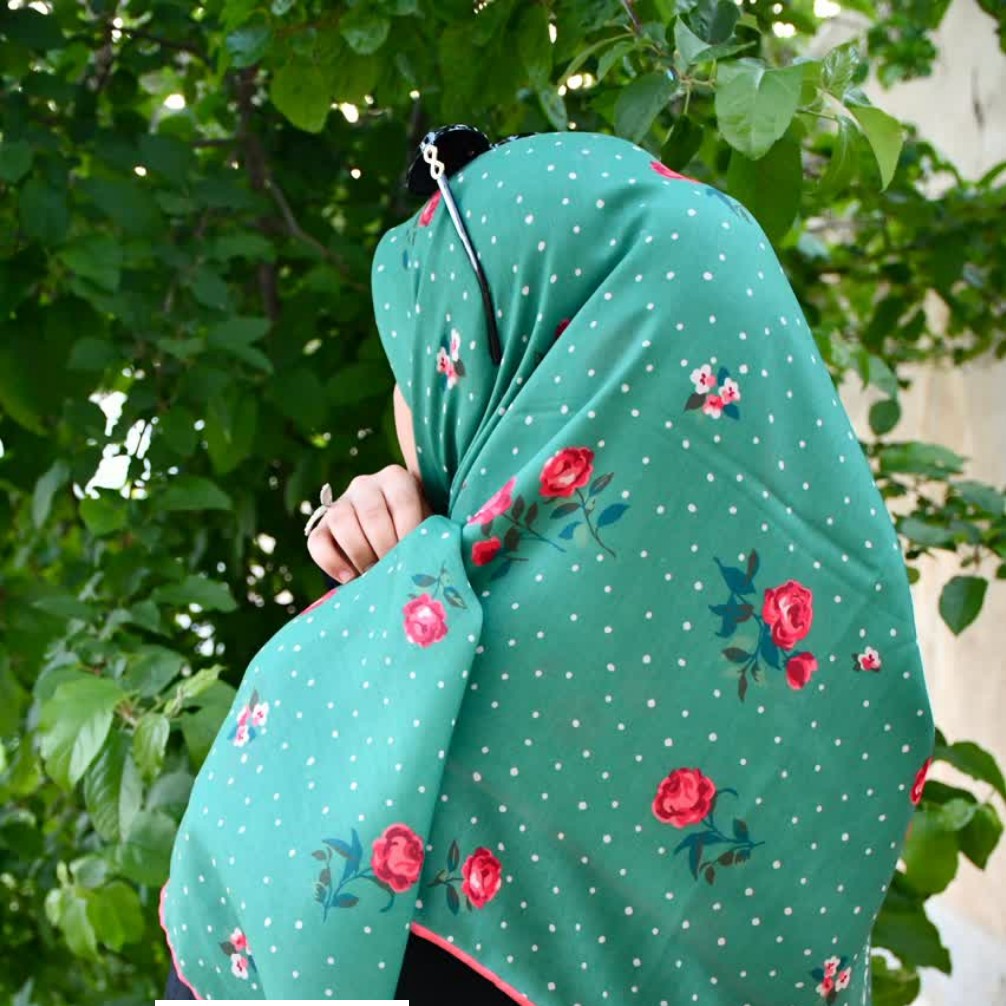روسری سوپرنخ(بهترین روسری نخی موجود در بازار) گلریزسبز