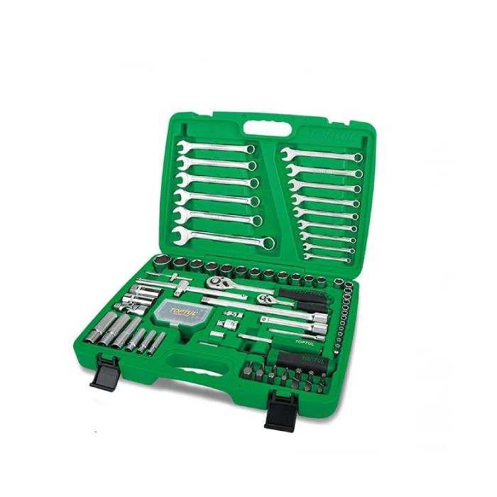 مجموعه بکس 106 پارچه 1/2 و 1/4 درایو تاپ تول TOPTUL کد GCAI106B