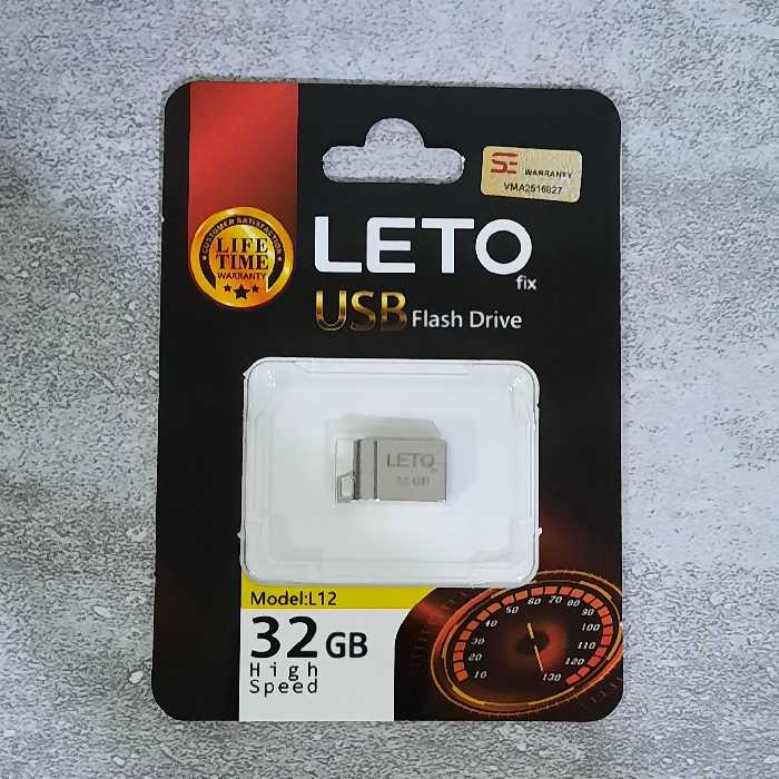 فلش 32 گیگ LETO مدل L12 گارانتی مادام العمر