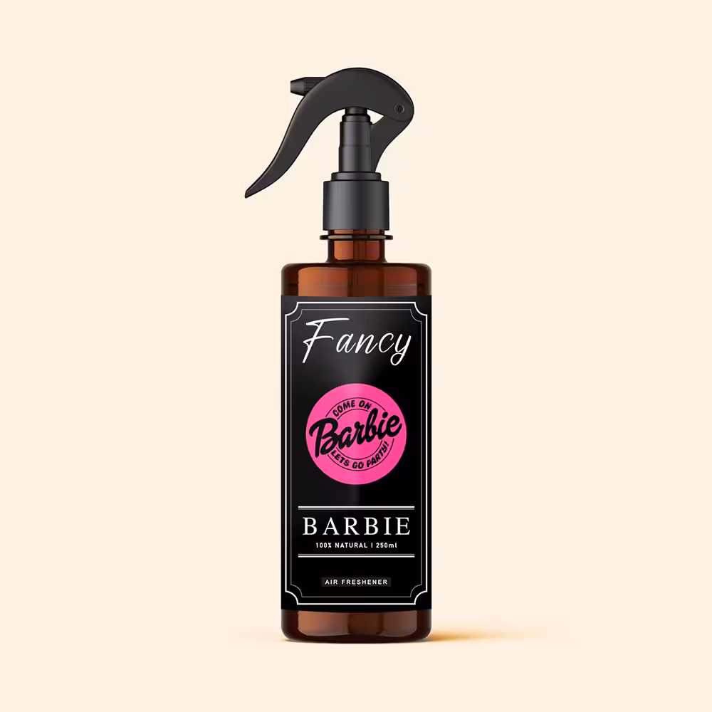 خوشبو کننده هوا با رایحه باربی fancy barbie air freshener • خوش آرا
