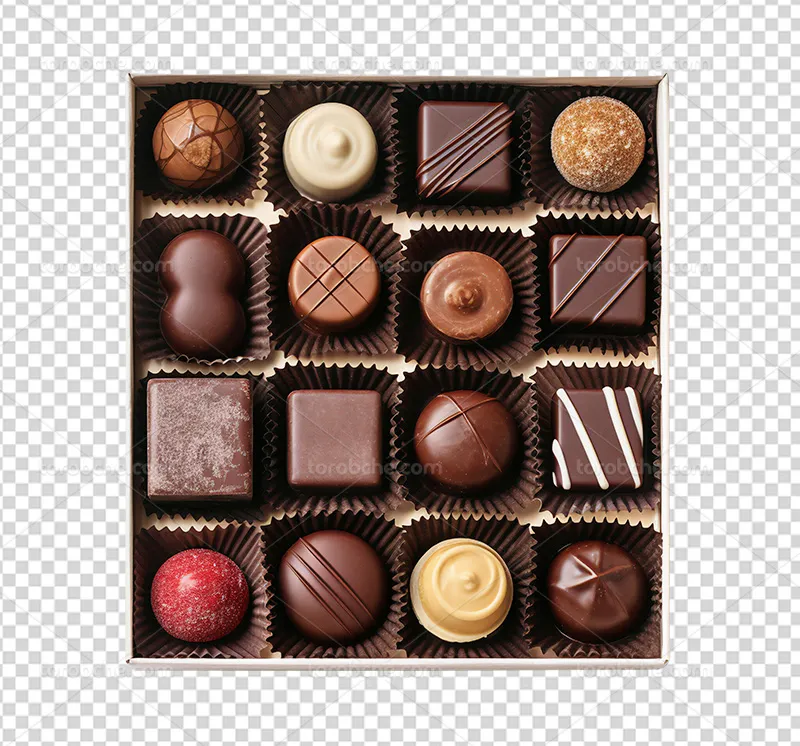 عکس PNG انواع شکلات | گرافیک با طعم تربچه
