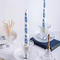 شمعدان  بلور