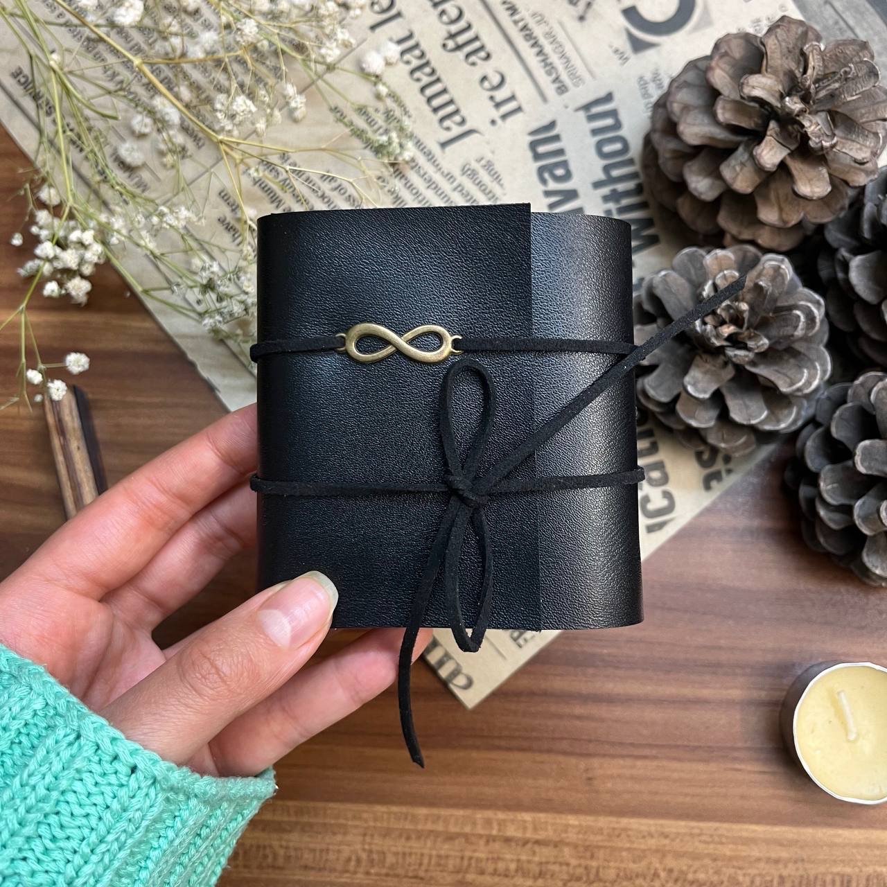 دفترچه دستساز چرمی کایرا