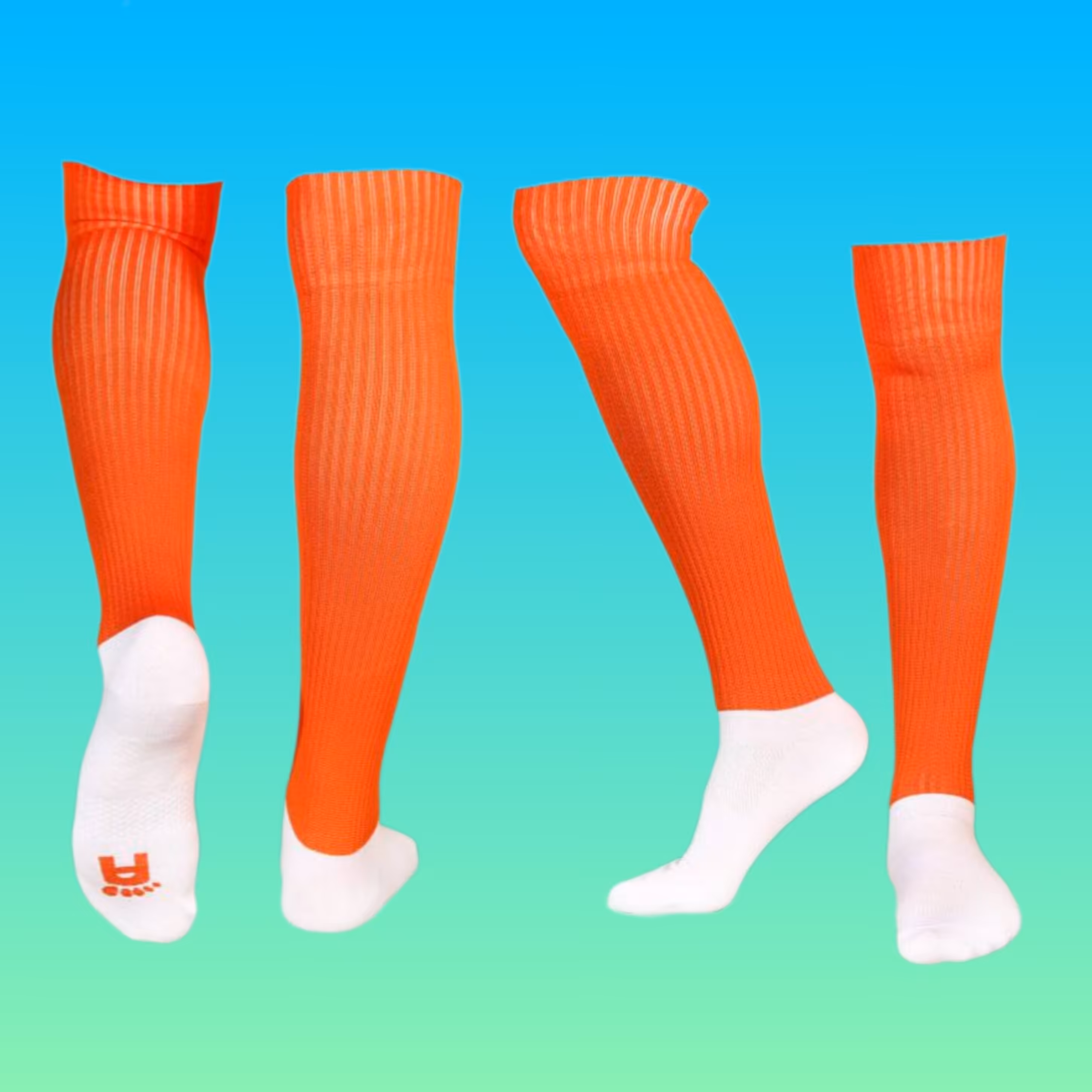 جوراب فوتبال پسرانه مناسب سایز  35 الی 40  قرمز 