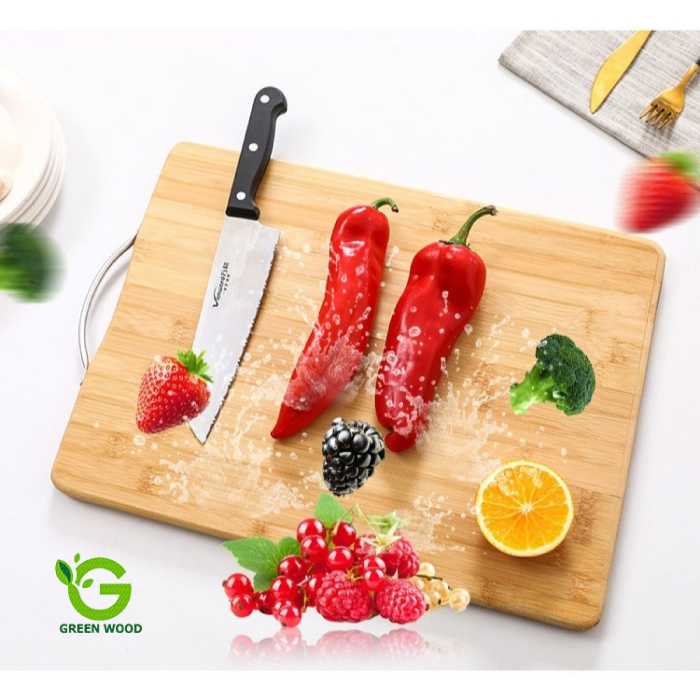 تخته برش گوشت چوبی بامبو مدل L40 کد Gw130601019