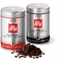 قهوه اسیاب نشده ایلی illy (دانه قهوه)در انواع مختلف(محصول ایتالیا)