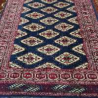 فروش فرش دستباف  ترکمن 4 متری برند آی سن ارزان ارسال رایگان پشم