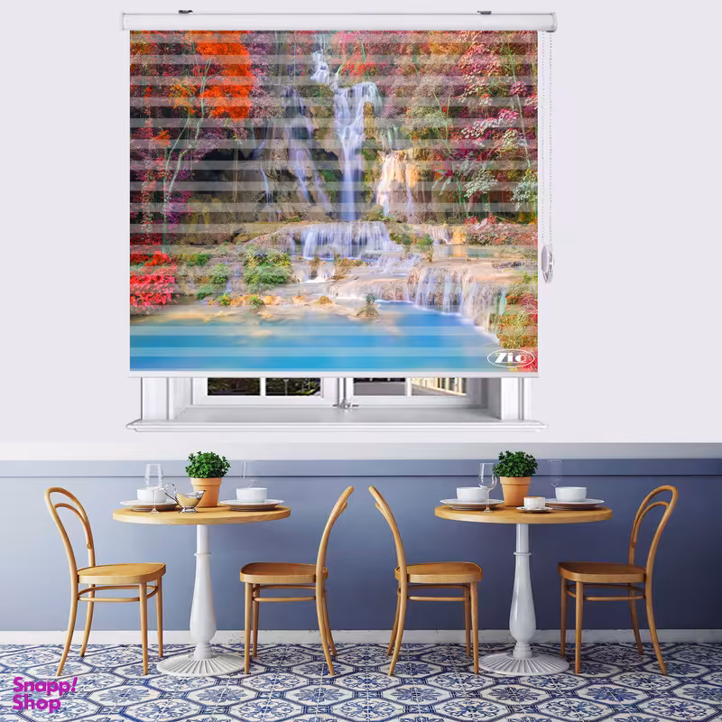 پرده زبرا زیو مدل L5065 سایز 200x200 سانتی متر