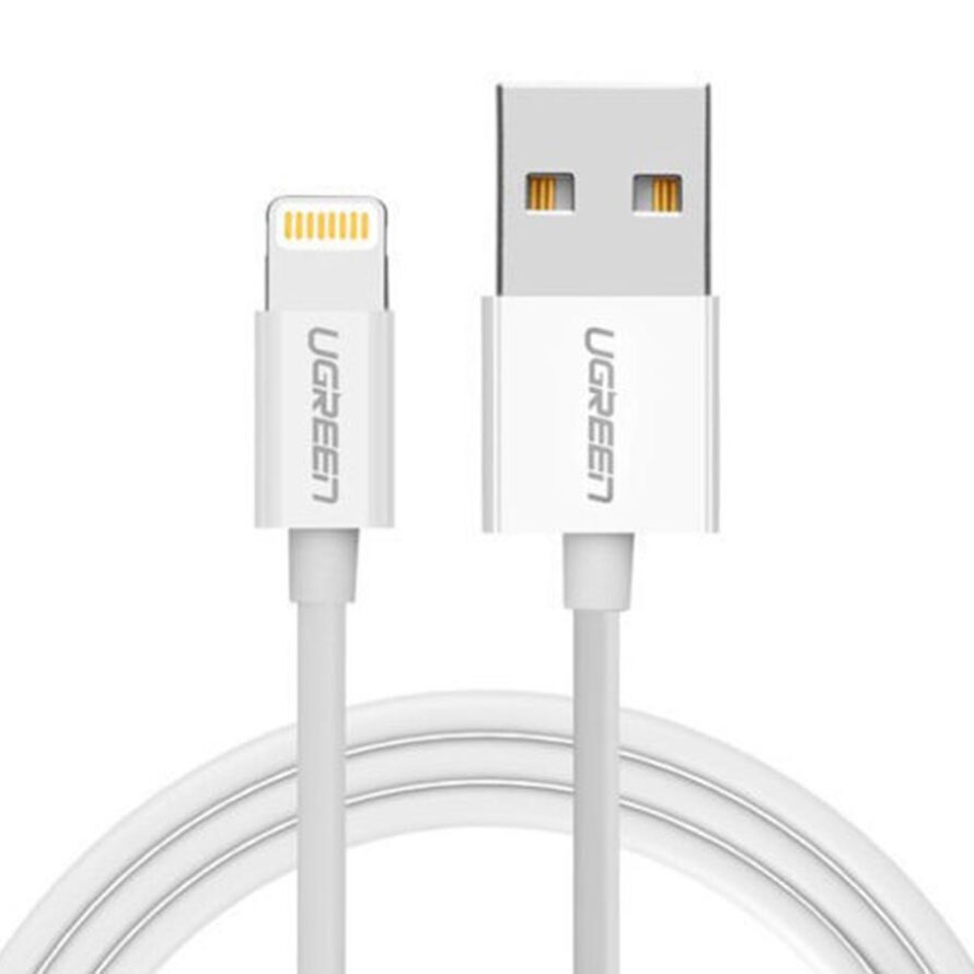 کابل 2 متری Lightning یوگرین US155 White