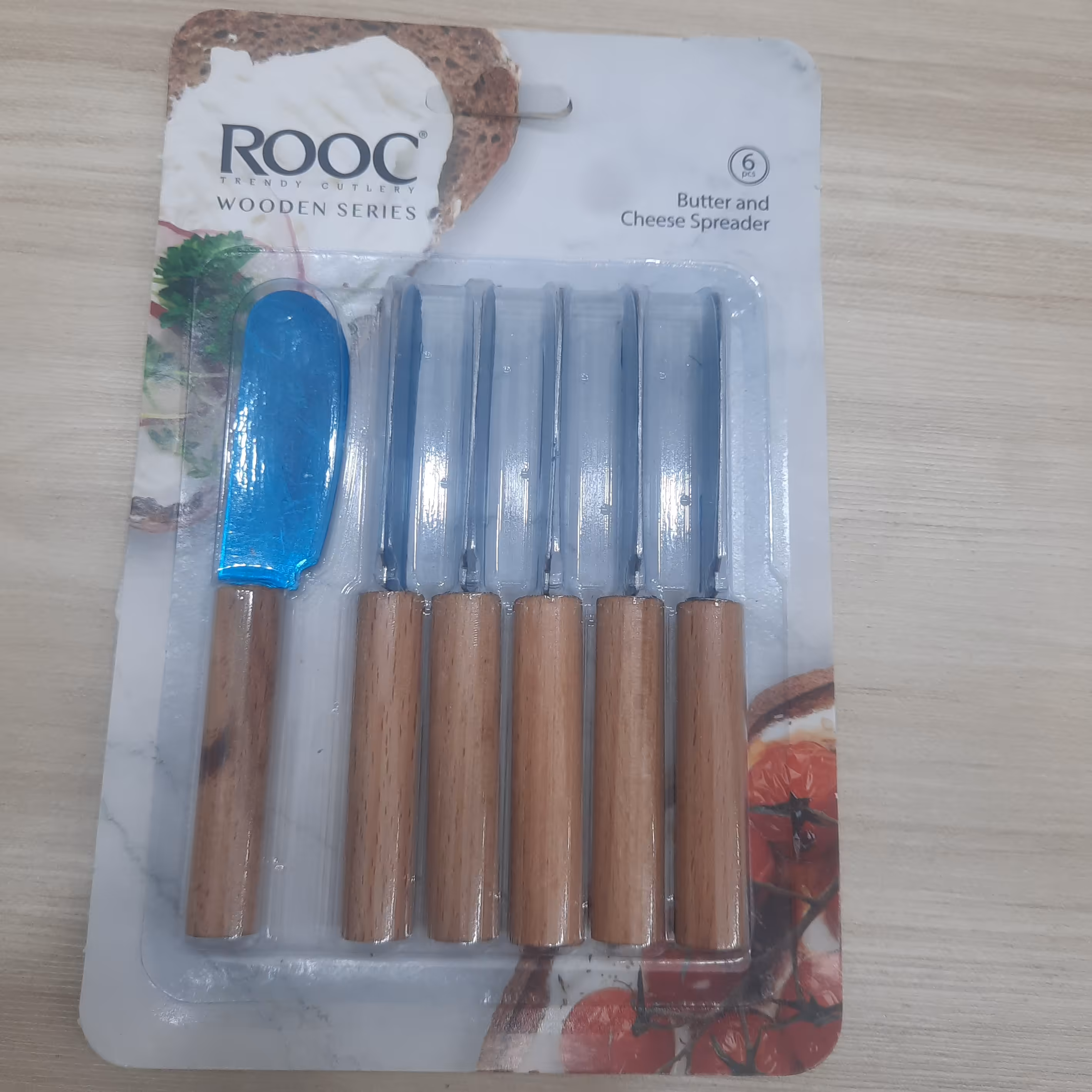 کارد کره چوبی کارد صبحانه کارد پنیر کارد شیش عددی