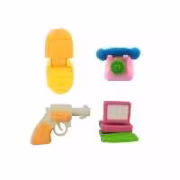 4 پاک کن کمیاب مدل تلفن، موبایل، کامپیوتر، تفنگ