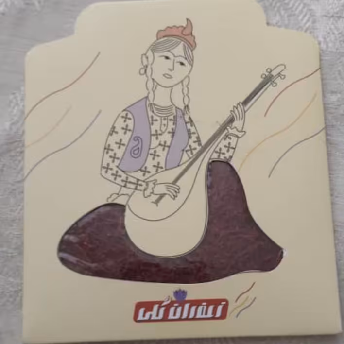 زعفران نیم مثقالی سر گل صادراتی گلی محصولی از تربت حیدریه قطب زعفران ایران و جهان 