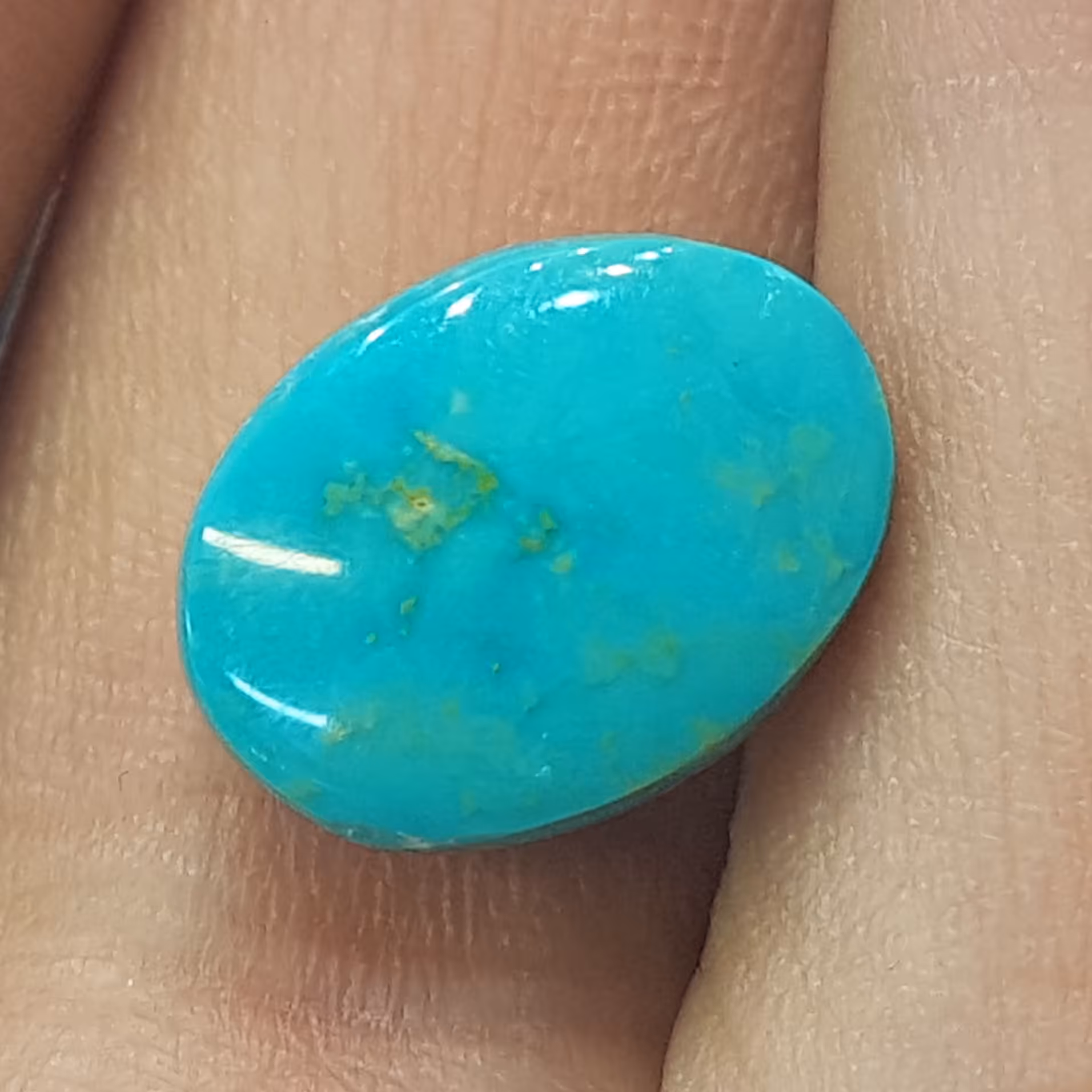 سنگ فیروزه نیشابور صاف درجه یک کد 33