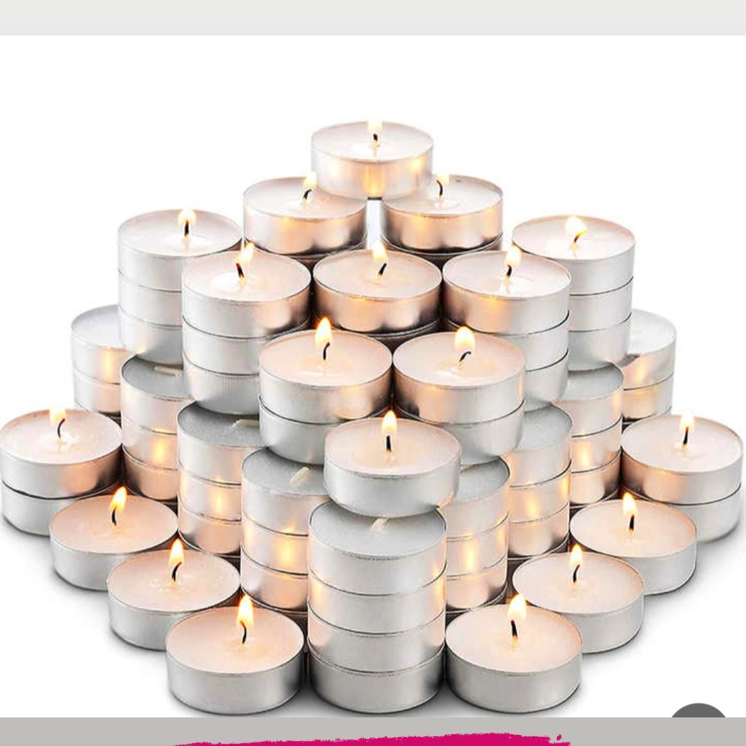 شمع وارمر سفید 100 عددی