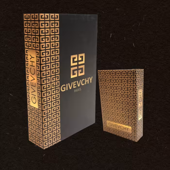 کتاب دکوراتیو طرح Givesvhiطلایی  مشکی با باکس مخفی