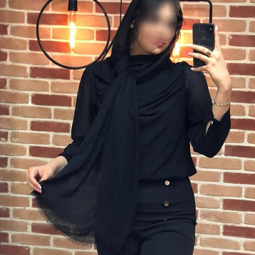 شال نخی ساده بافت درشت