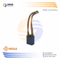 خرید زغال کربنی صنعتی (گرافیتی) سیم‌ دار دوبل 40*(12.5 12.5) مگا آلمان | ساوا الکتریک