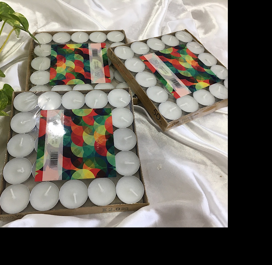 شمع وارمر  سفید50تایی 4ساعت سوخت