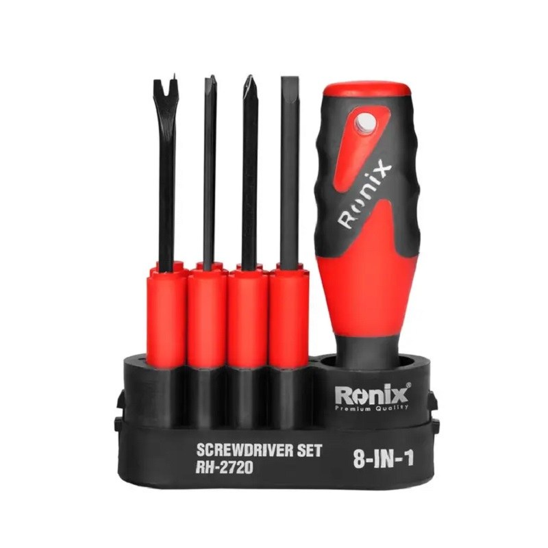 مجموعه 8 عددی پیچ گوشتی رونیکس کد RH-2720
