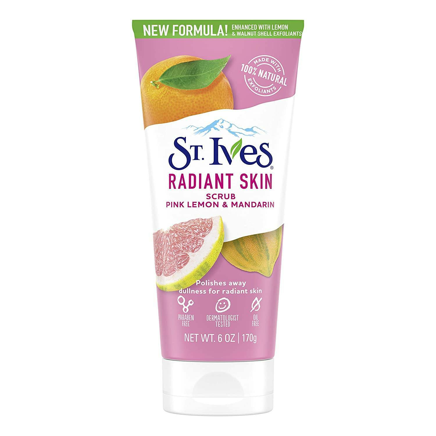 اسکراب نرم کننده پوست سینت ایوز St Ives مدل RADIANT SKIN وزن 170 g
