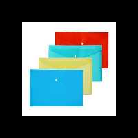 پوشه دکمه دار آ4 کمل بسته  100 عددی