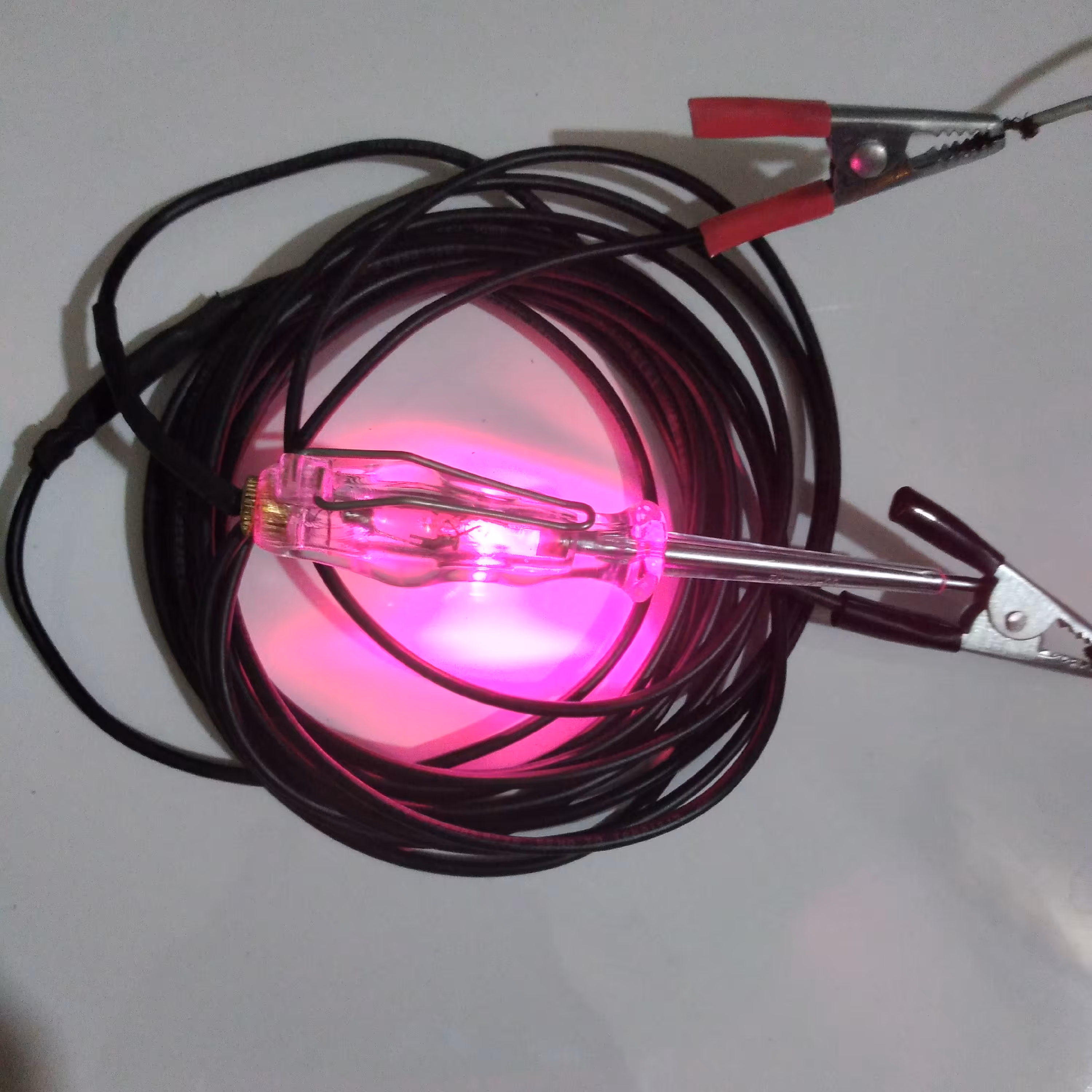  لامپ تست حرفه ای سیمکشی خودرو 3متری 