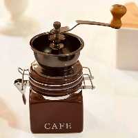آسیاب قهوه دستی بدنه سرامیکی درب چفتی