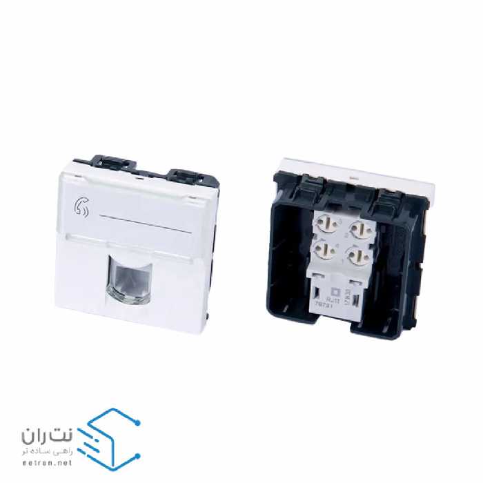 قیمت و خرید کیستون تلفن لگراند _ Legrand پهن | نت ران