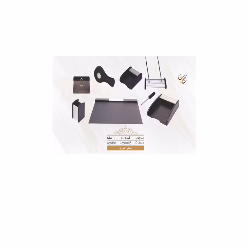 ست رومیزی چوبی 10 تکه کد 0015