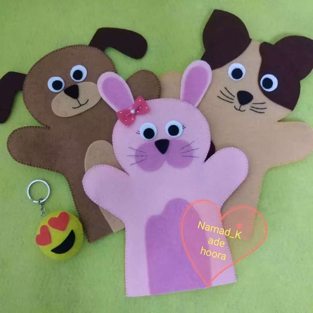 عروسک ها ی نمایشی نمدی