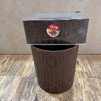 سطل اشغال و جا دستمال کاغذی