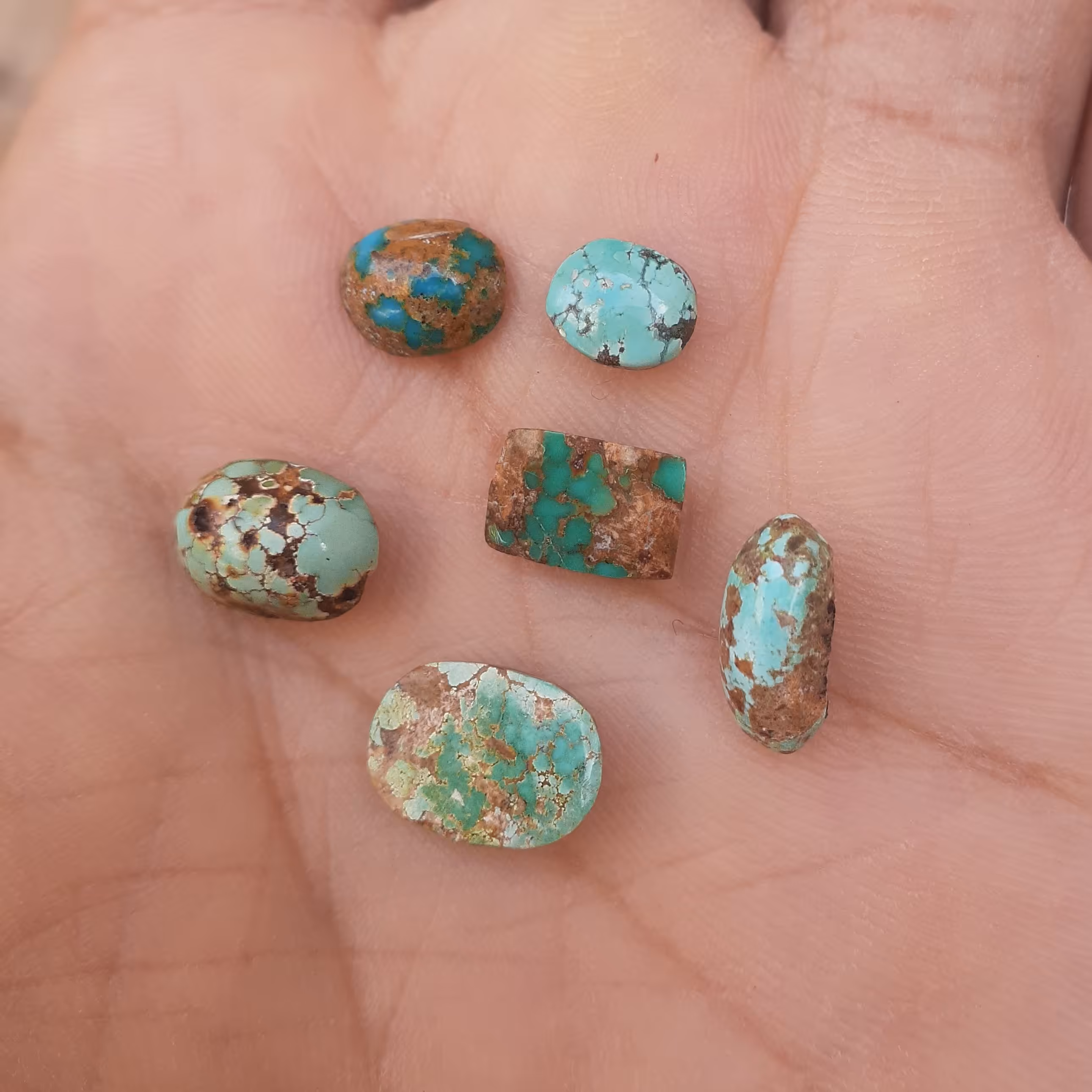 فیروزه نیشابور(6عدد باهم)2