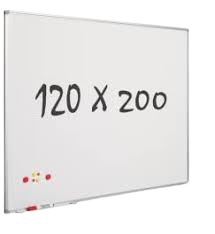 تخته وایت برد200*120ساده اعلا