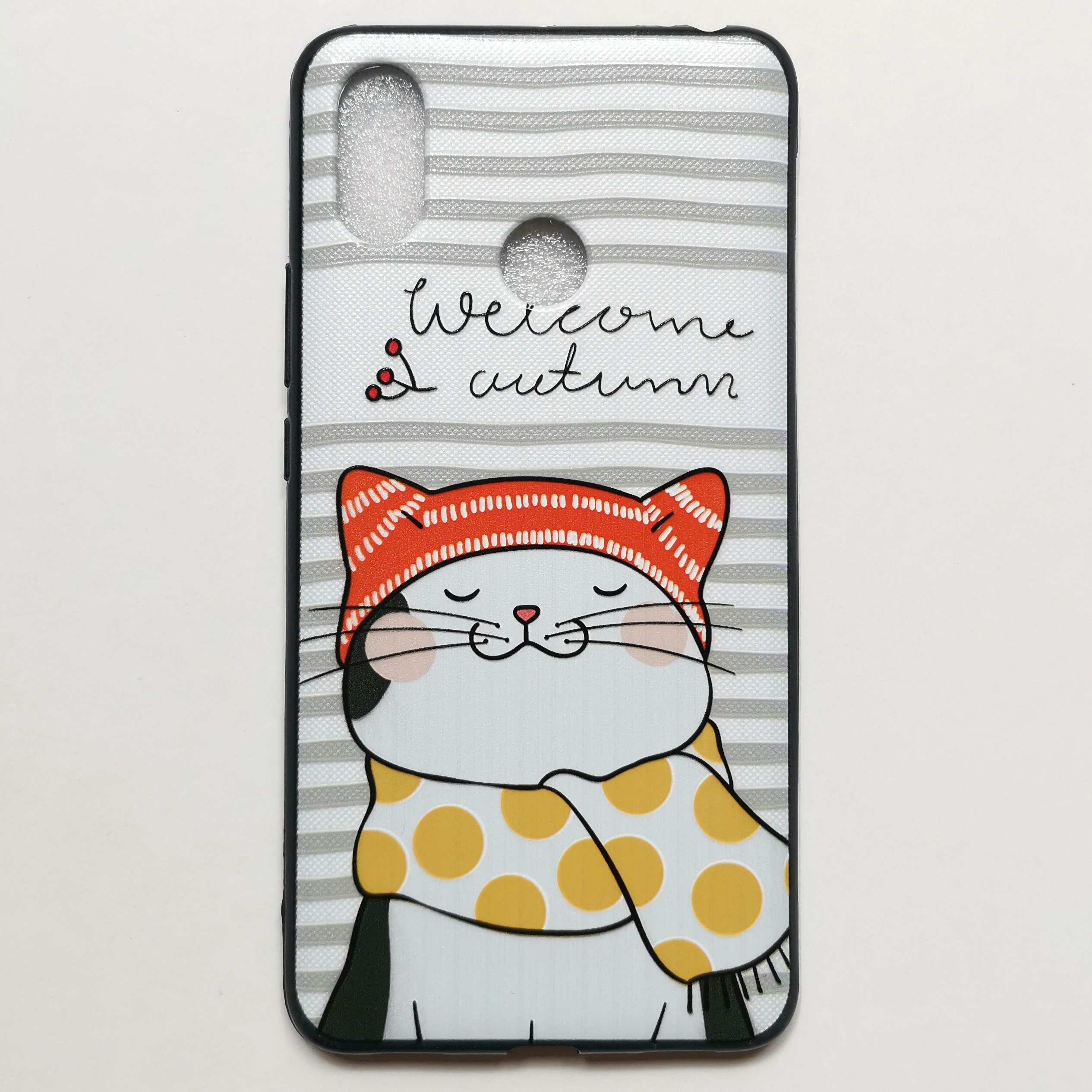 قاب طرحدار ژله ای گربه گوشی شیائومی Mi Max 3