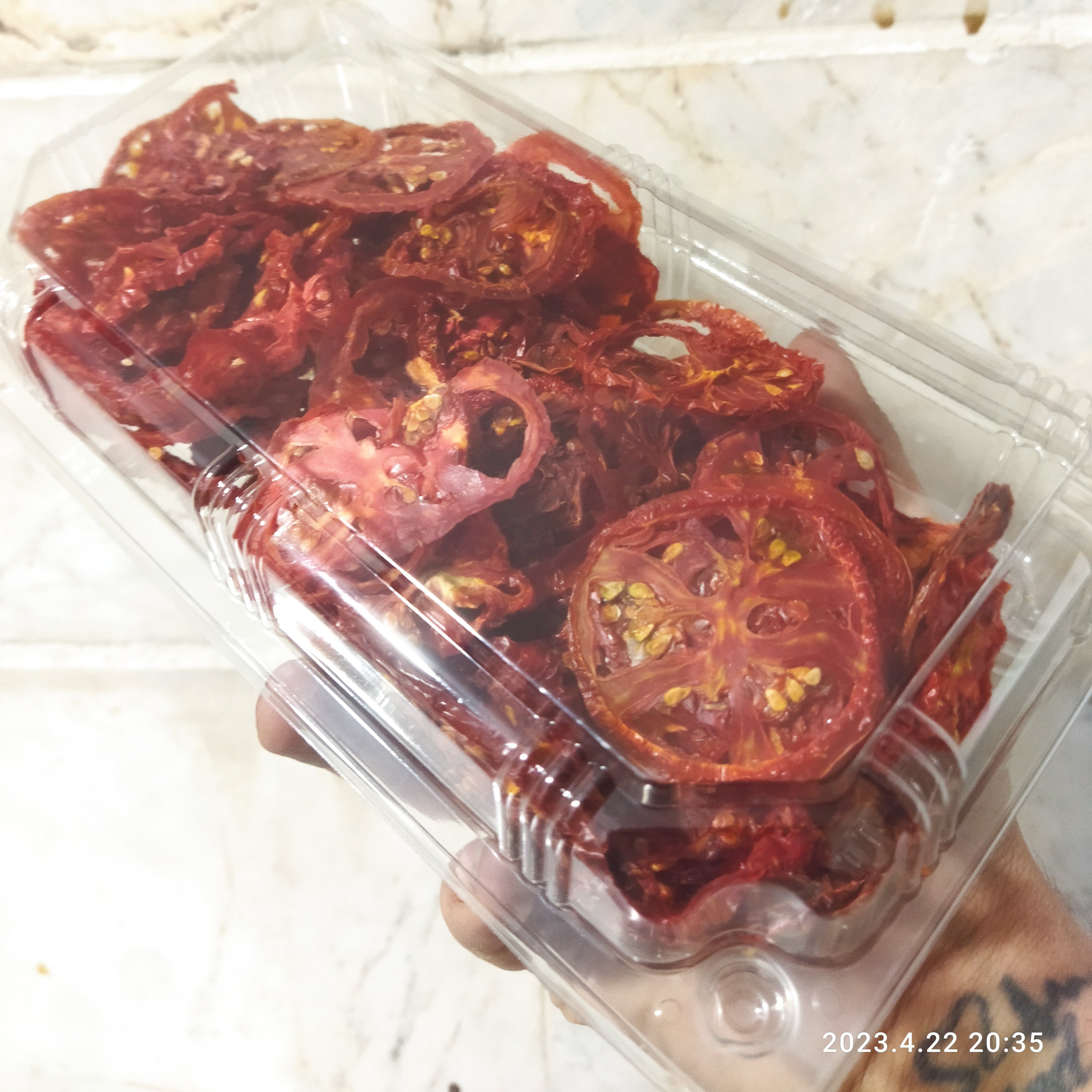 گوجه خشک ارگانیک 