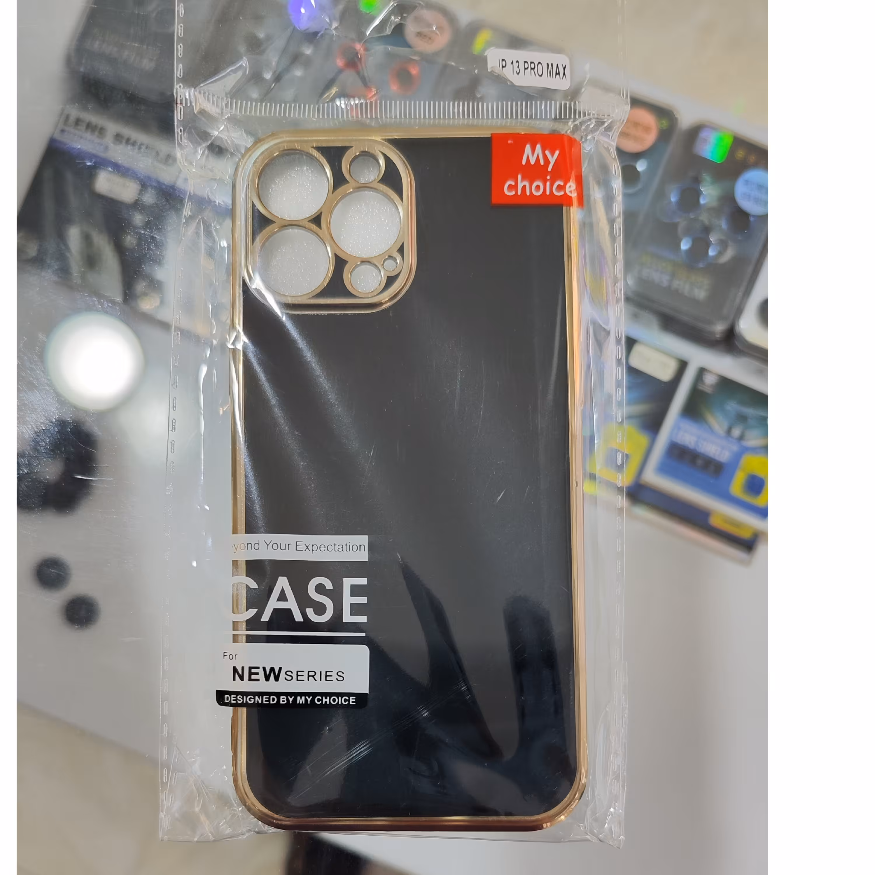 قاب مای کیس آیفون iPhone 13 pro max رنگ مشکی 