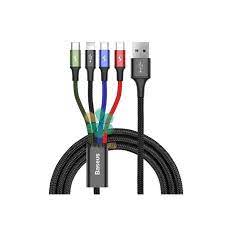 کابل USB چهار کاره Baseus سری Rapid