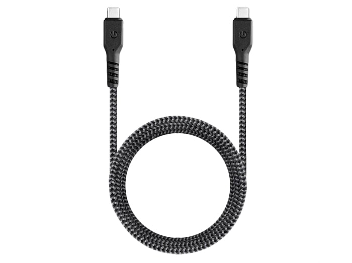 کابل شارژ سریع و انتقال داده تایپ سی انرژیا Energea Fibratough Cable Type-C to Type-C PD Fast Charge 1M